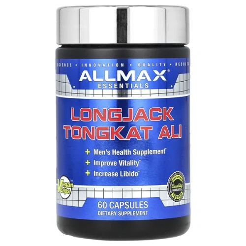 ALLMAX, Essentials, Longjack Tongkat Ali, 60 Capsules