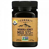 Egmont Honey, Manuka Honey, Raw And Unpasteurized, 573+ MGO, 17.6 oz (500 g)