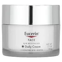 Eucerin, Q10 Revitalize Daily Cream, Face, Fragrance Free, 1.7 oz (48 g)