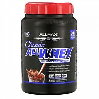 ALLMAX, AllWhey Classic, 100 % сывороточный протеин, шоколад, 907 г (2 фунта)