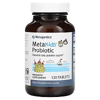 Metagenics, MetaKids, Probiotic, Grape, 120 Tablets