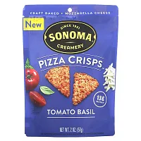 Sonoma Creamery, Pizza Crisps, Tomato Basil, 2 oz (57 g)