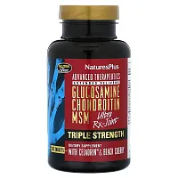 NaturesPlus, Advanced Therapeutics, Glucosamine Chondroitin MSM Ultra Rx-Joint, Triple Strength, 120 Tablets