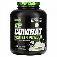 MusclePharm, Белковый порошок Combat, ваниль, 4 фунта (1814 г)