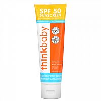 Think, Thinkbaby, солнцезащитное средство, фактор защиты SPF 50, 89 мл (3 жидк. унции)