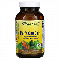 MegaFood, Men's One Daily, ежедневные витамины для мужчин, 90 таблеток