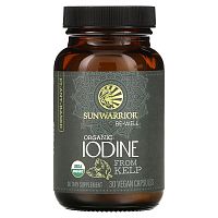 Sunwarrior, Organic Iodine, 30 Vegan Capsules