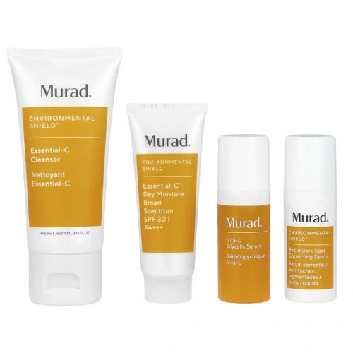 Murad, Environmental Shield, Brighten Trial Kit, 4 Piece Kit