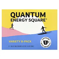 Quantum Energy Square, Variety 8-Pack, 8 Squares, 1.69 oz (48 g) Each