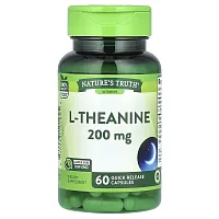 Nature&#x27;s Truth, L-Theanine, 200 mg , 60 Quick Release Capsules