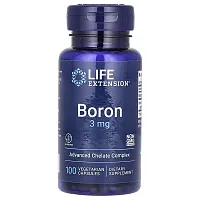 Life Extension, Boron, 3 mg, 100 Vegetarian Capsules