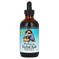 Source Naturals, Wellness Herbal Kids, 4 fl oz (118.28 ml)