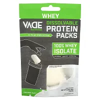 Vade Nutrition, Dissolvable Protein Packs, 100% Whey Isolate, Vanilla Milkshake, 0.05 lb (24 g)