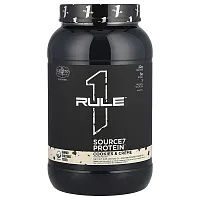 Rule One Proteins, Source7 Protein Powder Drink Mix, Cookies &amp; Creme, 2.03 lb (920 g)