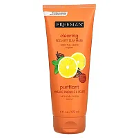 Freeman Beauty, Clearing Peel-Off Clay Beauty Mask, Sweet Tea + Lemon, 6 fl oz (175 ml)