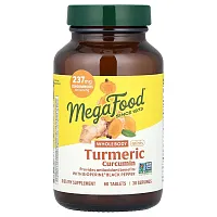 MegaFood, Tumeric Curcumin, Whole Body Minis, 60 Tablets