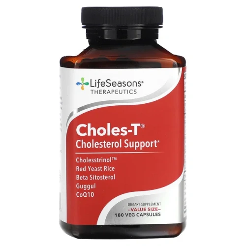 LifeSeasons, Choles-T, Cholesterol Support, 180 Veg Capsules