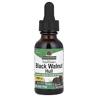 Nature&#x27;s Answer, Black Walnut Hull, Fluid Extract, Alcohol-Free, 2,000 mg, 1 fl oz (30 mL)