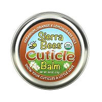 Sierra Bees, Cuticle Care Balm, Geranium, Orange &amp; Lemongrass, 0.6 oz (17 g)