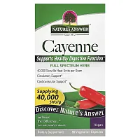 Nature&#x27;s Answer, Cayenne, 90 Vegetarian Capsules