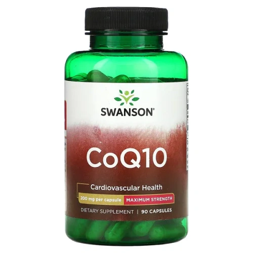 Swanson, CoQ10, 200 mg, 90 Capsules