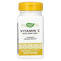 Nature&#x27;s Way, Vitamin C With Rose Hips, 100 Capsules