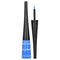 wet n wild, MegaLiner Liquid Eyeliner, 873A Voltage Blue, 0.12 fl oz (3.5 ml)