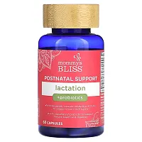 Mommy&#x27;s Bliss, Postnatal Support, Lactation + Probiotics, 60 Capsules