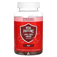 Vital Proteins, Apple Cider Vinegar Gummies, Apple, 60 Gummies