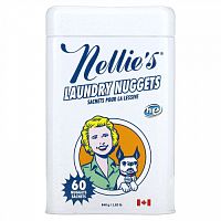 Nellie's, Laundry Nuggets, Unscented, 60 Loads, 1.85 lb (840 g)