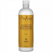 SheaMoisture, необработанное масло ши, увлажняющий лосьон для душа, 384 мл (13 жидк. унций)