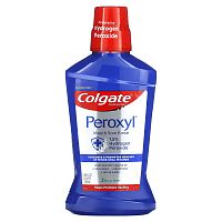 Colgate, Peroxyl, ополаскиватель от боли в рту, мягкая мята, 500 мл (16,9 жидк. Унции)