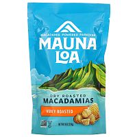 Mauna Loa, Dry Roasted Macadamias, обжаренный с медом, 226 г (8 унций)