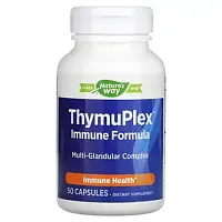 Nature's Way, ThymuPlex, иммунная формула, 50 капсул