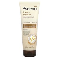 Aveeno, Tone + Texture, обновляющий скраб, без отдушек, 227 г (8 унций)