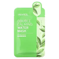 MEDIHEAL, Double Calming Water Beauty Mask, 1 Sheet Mask, 0.68 fl oz (20 ml)