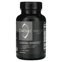 DaVinci Laboratories of Vermont, Benefits Line, Adrenal Benefits, 120 Capsules