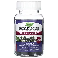 Nature&#x27;s Way, Sambucus, Sleep + Immune, 30 Gummies