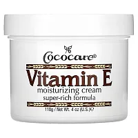 Cococare, Vitamin E Moisturizing Cream, 4 oz (110 g)