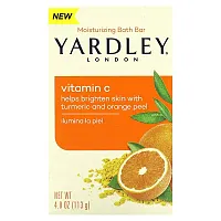 Yardley London, Moisturizing Bath Bar, Vitamin C, 4 oz (113 g)