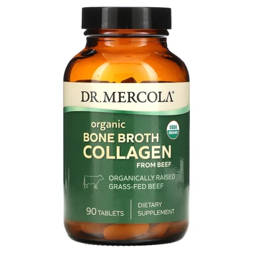 Dr. Mercola, Organic Bone Broth Collagen , 90 Tablets