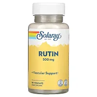 Solaray, Rutin, 500 mg, 90 VegCaps