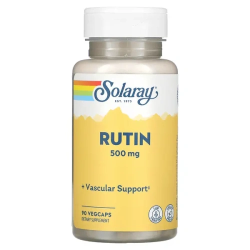 Solaray, Rutin, 500 mg, 90 VegCaps