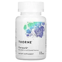 Thorne, Ferrasorb, 60 Capsules