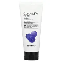 TonyMoly, Clean Dew, Blueberry Foam Cleanser, 180 ml