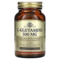 Solgar, L-Glutamine, 500 mg, 100 Vegetable Capsules