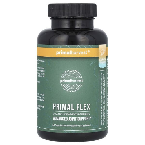 Primal Harvest, Primal Flex, 60 Capsules