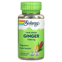 Solaray, Ginger, 1,100 mg, 100 VegCaps (550 mg per Capsule)