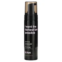 b.tan, I Want The Darkest Tan Possible, 1 Hour Self Tan Mousse, Darkest Possible, 6.7 fl oz (200 ml)