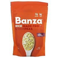 Banza, Rice Made From Chickpeas, Garlic Olive Oil, 7 oz (198 g)